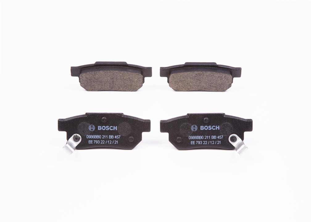 Bosch 0 986 BB0 211 Brake Pad Set, disc brake 0986BB0211