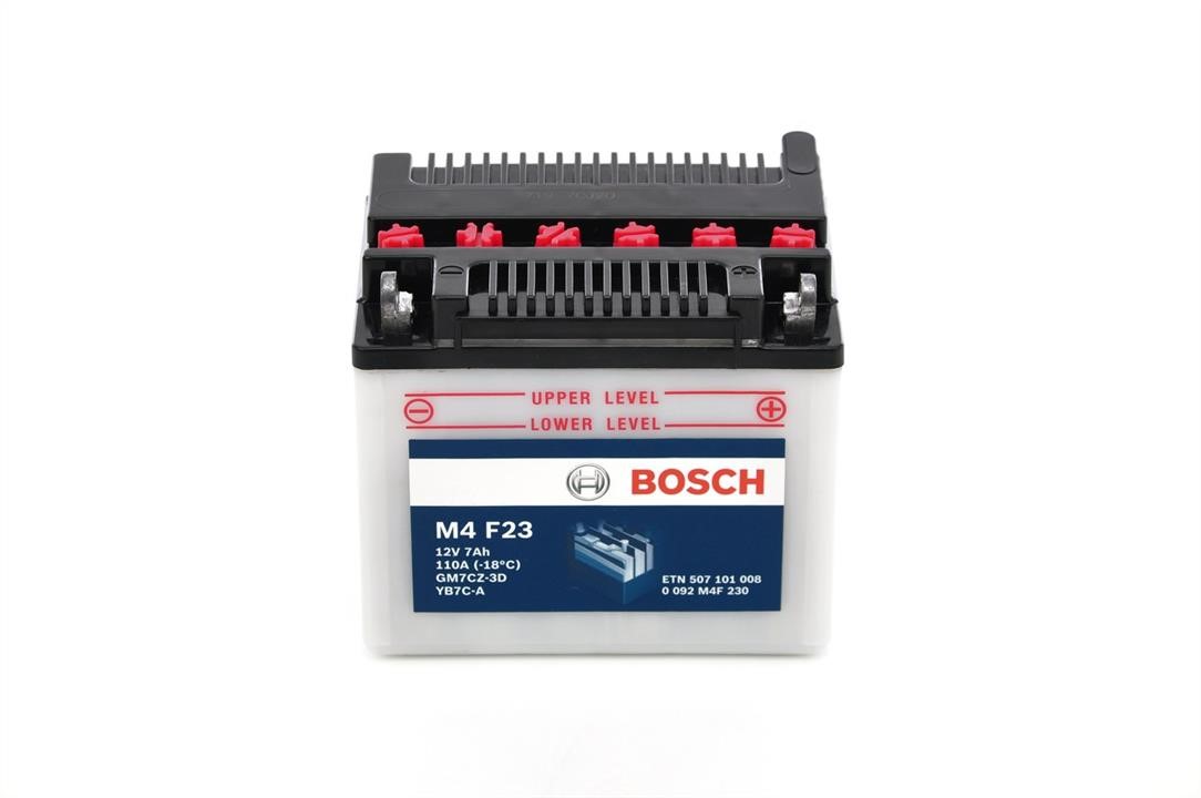 Bosch 0 092 M4F 230 Battery Bosch 12V 7Ah 80A(EN) R+ 0092M4F230