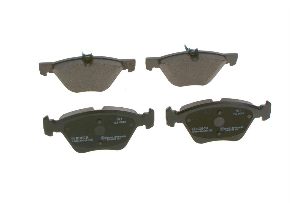 Brake pad set Bosch 0 986 494 001