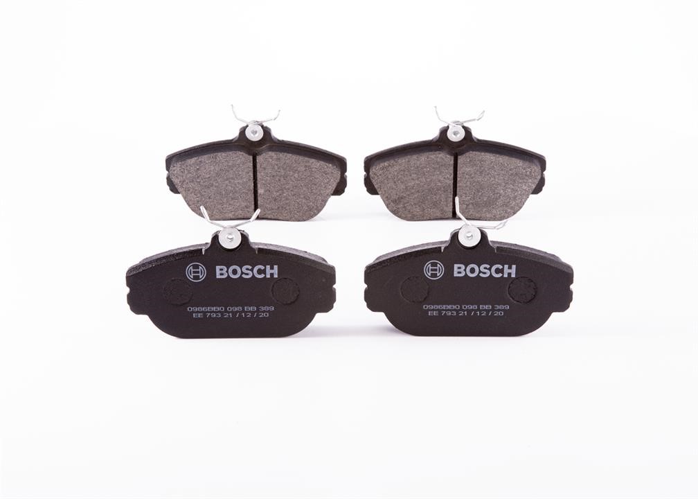 Bosch 0 986 BB0 098 Brake Pad Set, disc brake 0986BB0098