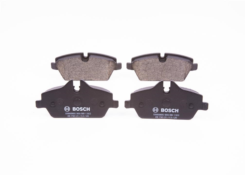 Bosch 0 986 BB0 989 Brake Pad Set, disc brake 0986BB0989