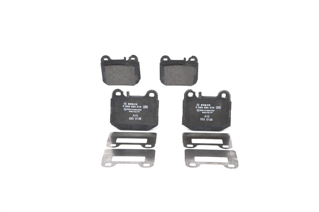 Bosch 0 986 494 410 Brake Pad Set, disc brake 0986494410