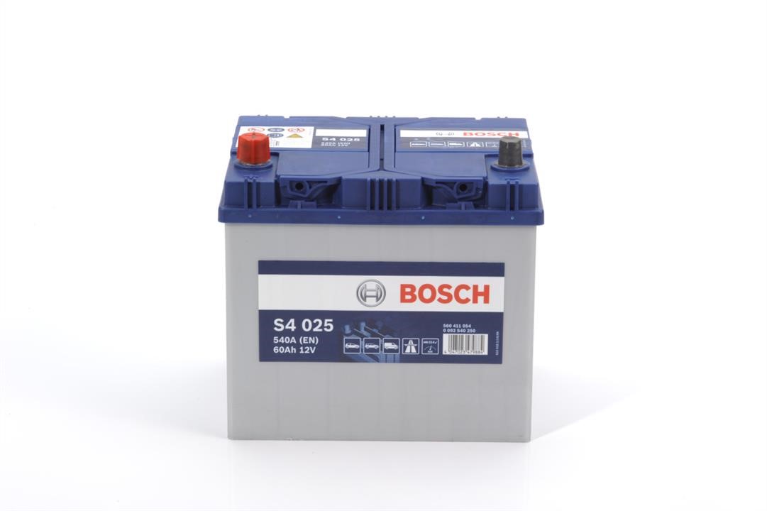 Bosch 0 092 S40 250 Battery Bosch 12V 60Ah 540A(EN) L+ 0092S40250