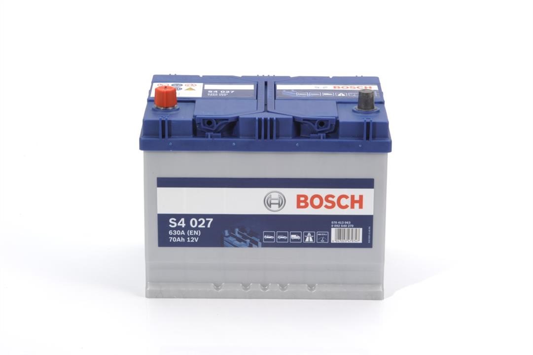 Bosch 0 092 S40 270 Battery Bosch 12V 70Ah 630A(EN) L+ 0092S40270