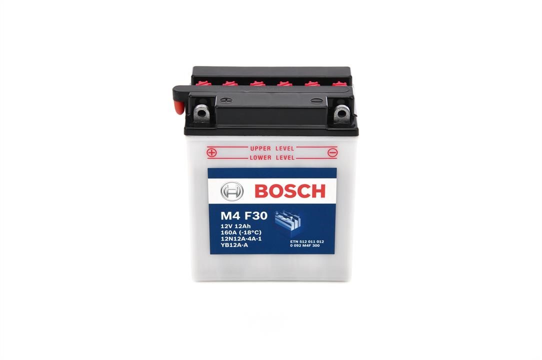 Bosch 0 092 M4F 300 Battery Bosch 12V 12Ah 160A(EN) L+ 0092M4F300