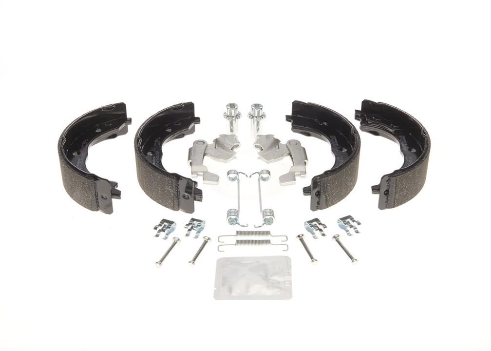 Parking brake pads Fiat: 0204113821 Bosch Handbrake shoes