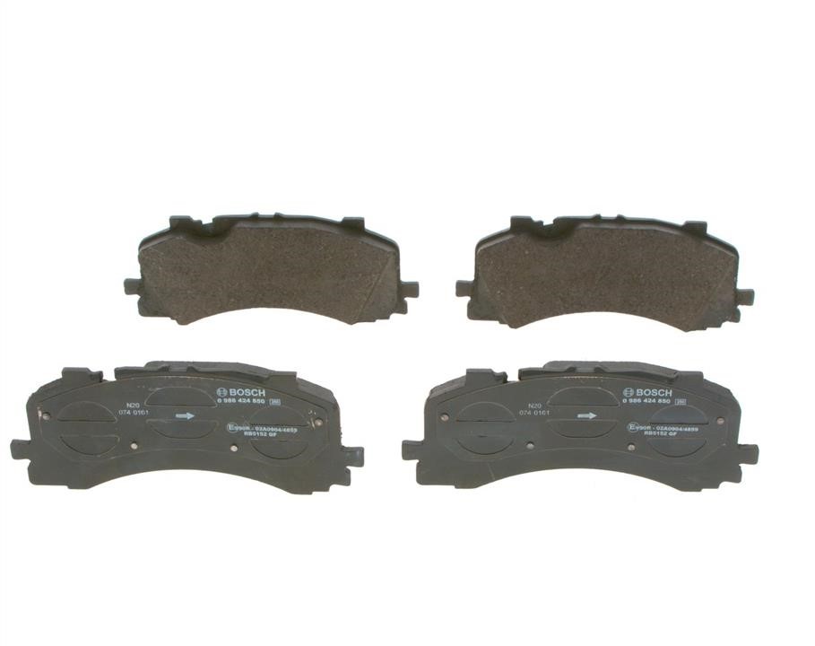 Bosch 0 986 424 850 Brake Pad Set, disc brake 0986424850