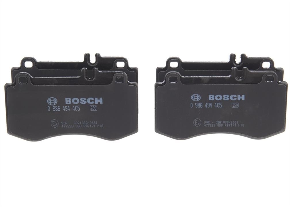 Bosch 0 986 494 405 Brake Pad Set, disc brake 0986494405