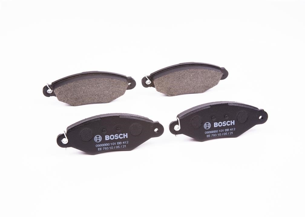 Brake Pad Set, disc brake Bosch 0 986 BB0 101
