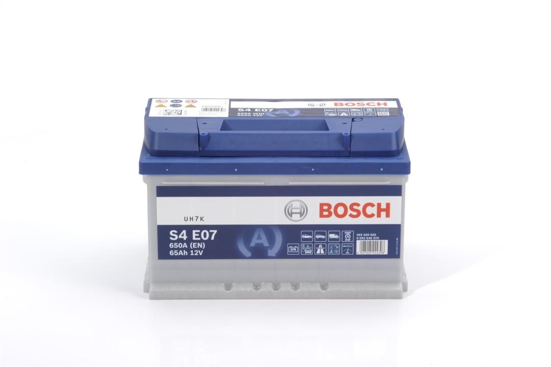 Bosch 0 092 S4E 070 Battery Bosch 12V 65Ah 650A(EN) R+ 0092S4E070