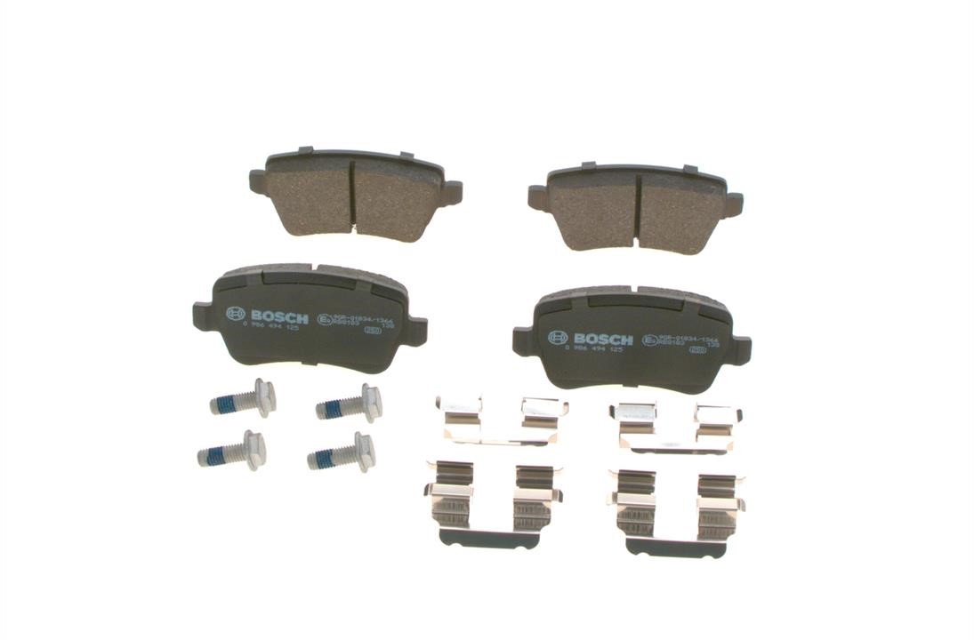 Bosch 0 986 494 125 Brake Pad Set, disc brake 0986494125