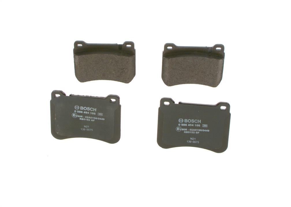 Bosch 0 986 494 166 Brake Pad Set, disc brake 0986494166