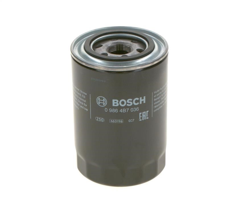 Bosch 0 986 4B7 036 Oil Filter 09864B7036