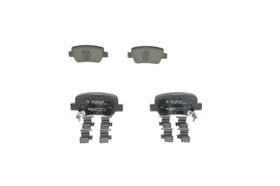 Bosch 0 986 494 933 Brake Pad Set, disc brake 0986494933