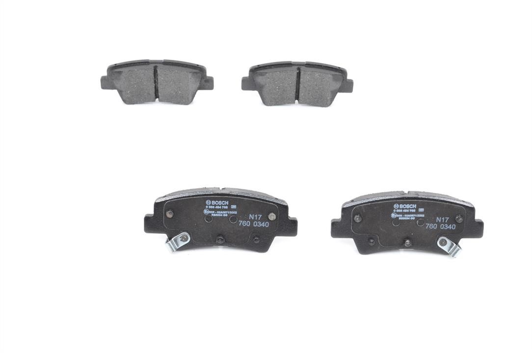 Bosch 0 986 494 768 Brake Pad Set, disc brake 0986494768