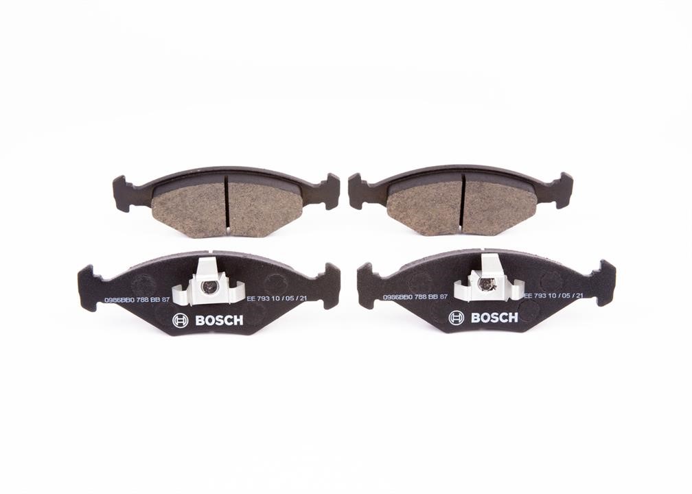 Bosch 0 986 BB0 788 Brake Pad Set, disc brake 0986BB0788