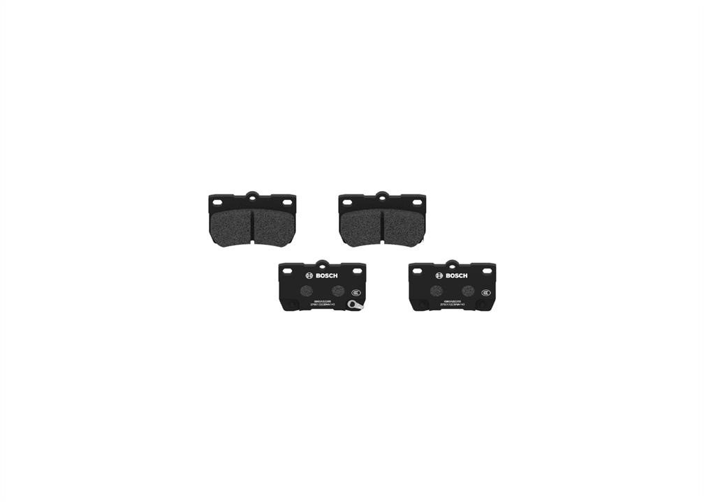 Bosch 0 986 AB2 265 Brake Pad Set, disc brake 0986AB2265