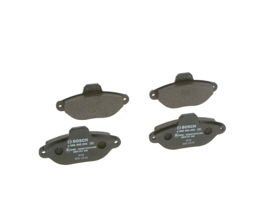 Brake pad set Bosch 0 986 495 255