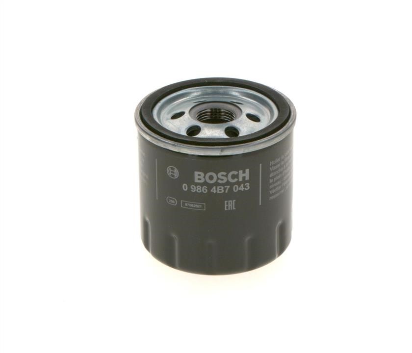 Bosch 0 986 4B7 043 Oil Filter 09864B7043