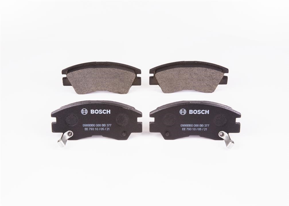 Bosch 0 986 BB0 088 Brake Pad Set, disc brake 0986BB0088