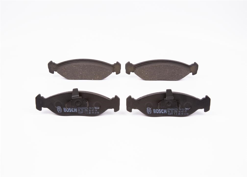 Bosch 0 986 BB0 276 Brake Pad Set, disc brake 0986BB0276