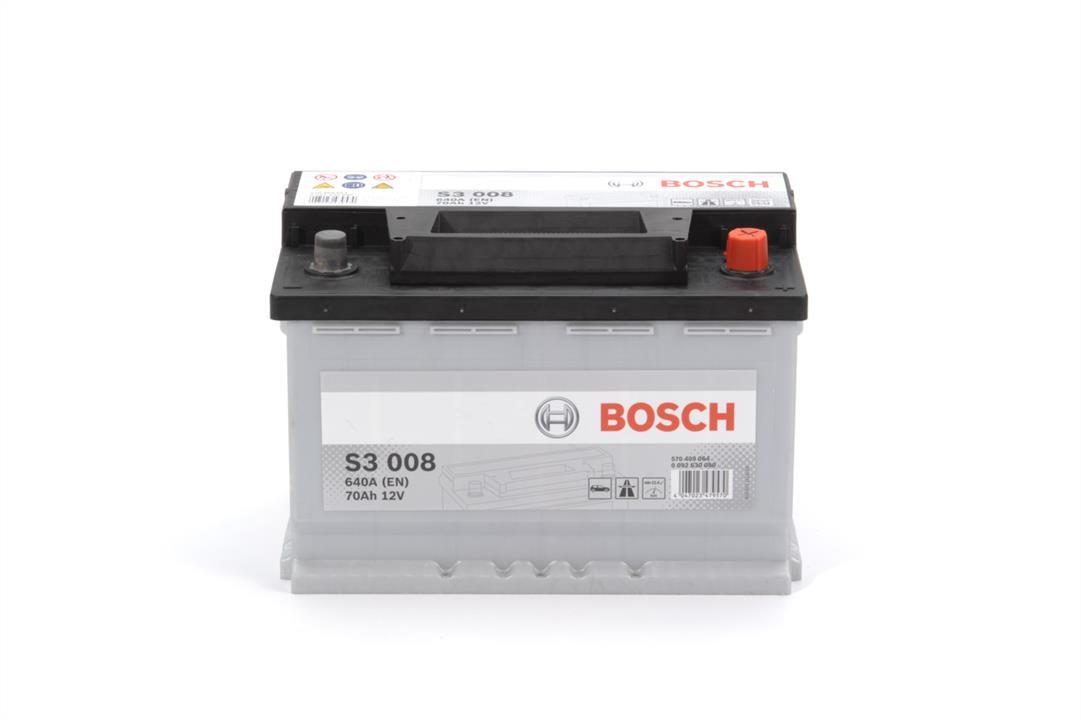 Bosch 0 092 S30 080 Battery Bosch 12V 70Ah 640A(EN) R+ 0092S30080