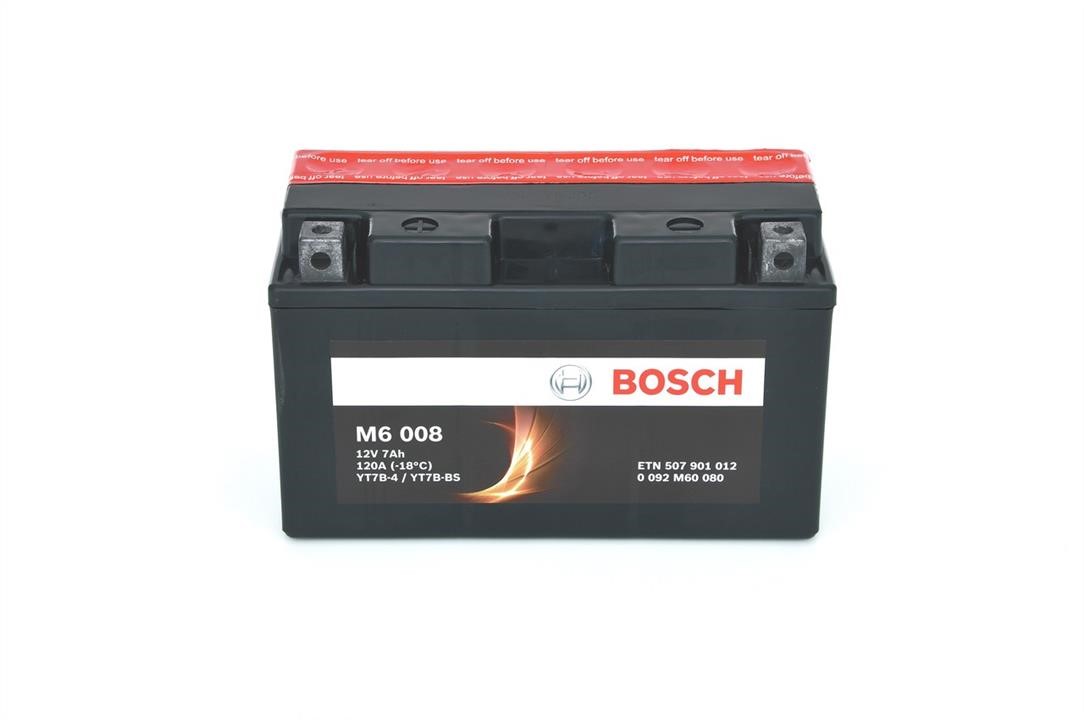Bosch 0 092 M60 080 Battery Bosch 12V 7Ah 120A(EN) L+ 0092M60080