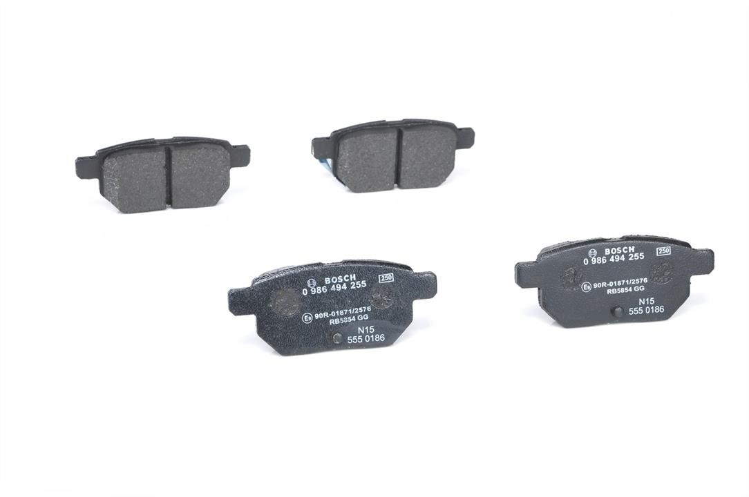 Brake pad set Bosch 0 986 494 255