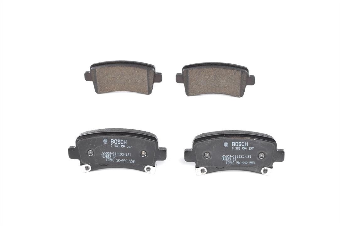 Bosch 0 986 494 297 Brake Pad Set, disc brake 0986494297