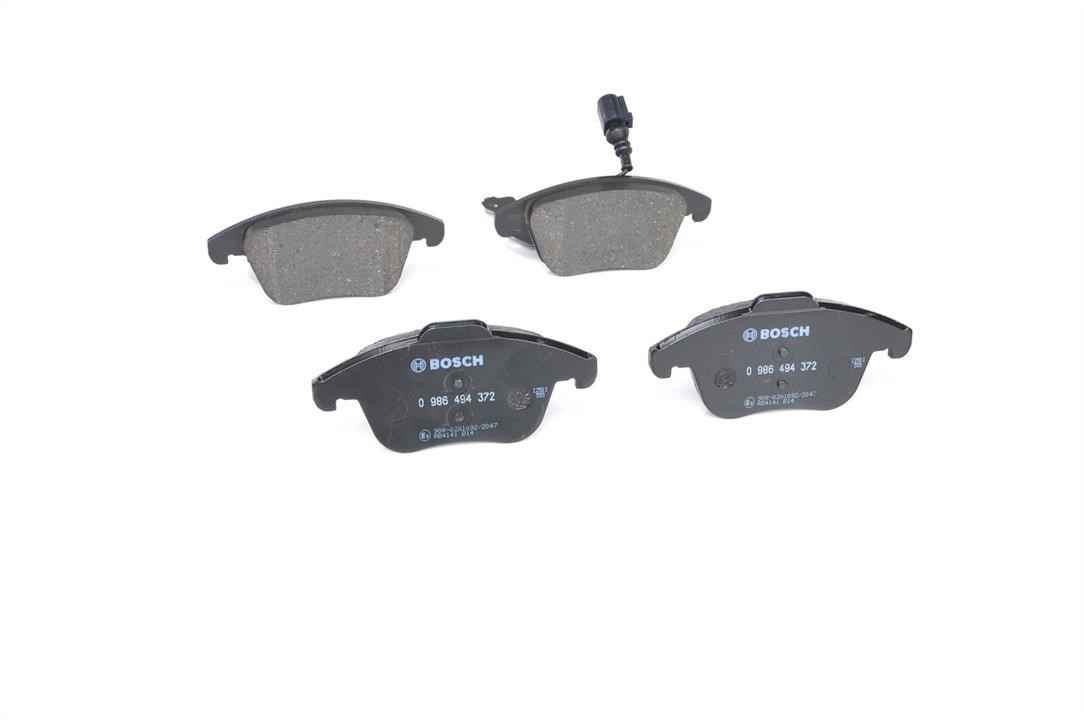 Brake pad set Bosch 0 986 494 372