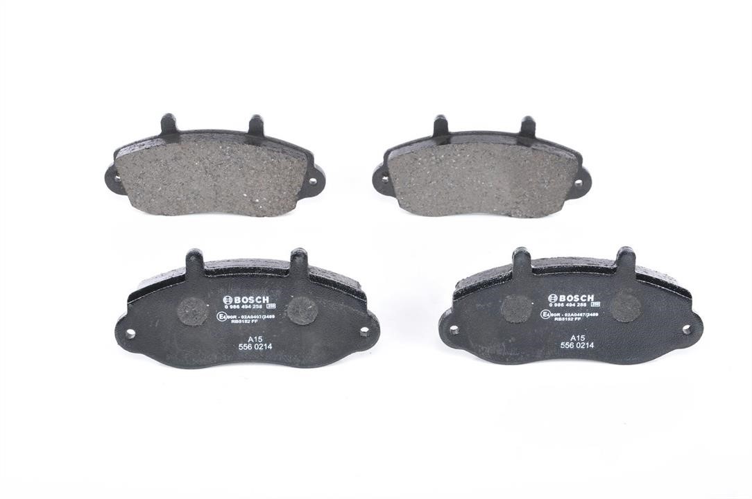 Bosch 0 986 494 288 Brake Pad Set, disc brake 0986494288