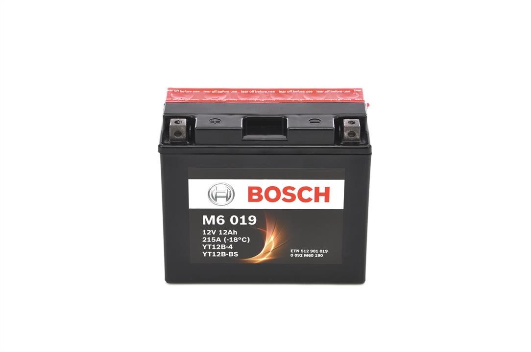 Bosch 0 092 M60 190 Battery Bosch 12V 12Ah 215A(EN) L+ 0092M60190