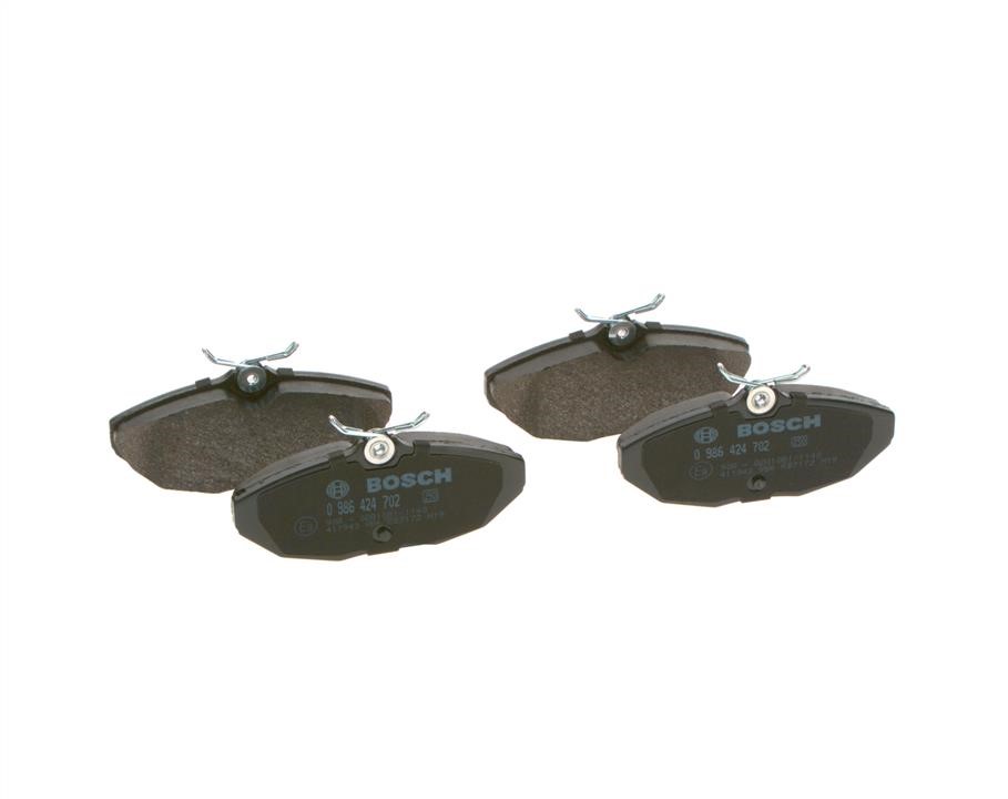 Brake Pad Set, disc brake Bosch 0 986 424 702