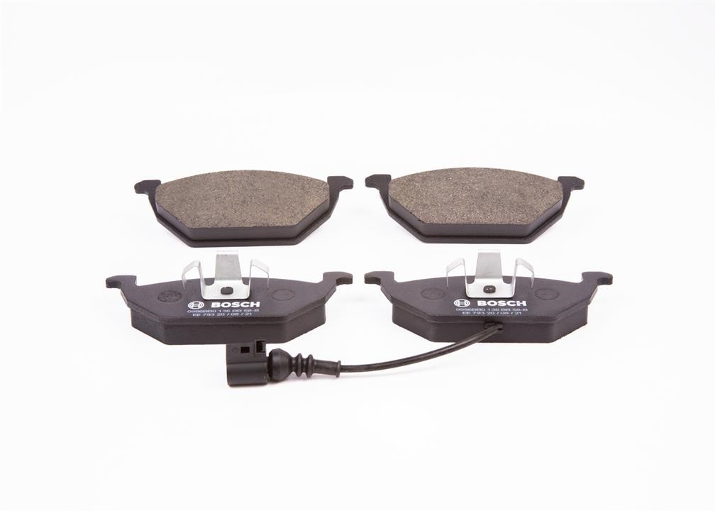 Bosch 0 986 BB0 136 Brake Pad Set, disc brake 0986BB0136