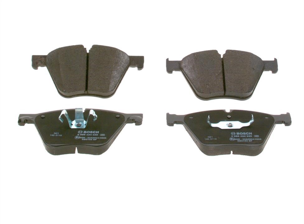Brake pad kit Rolls-Royce Ghost: 0986424920 Bosch Brake pad set