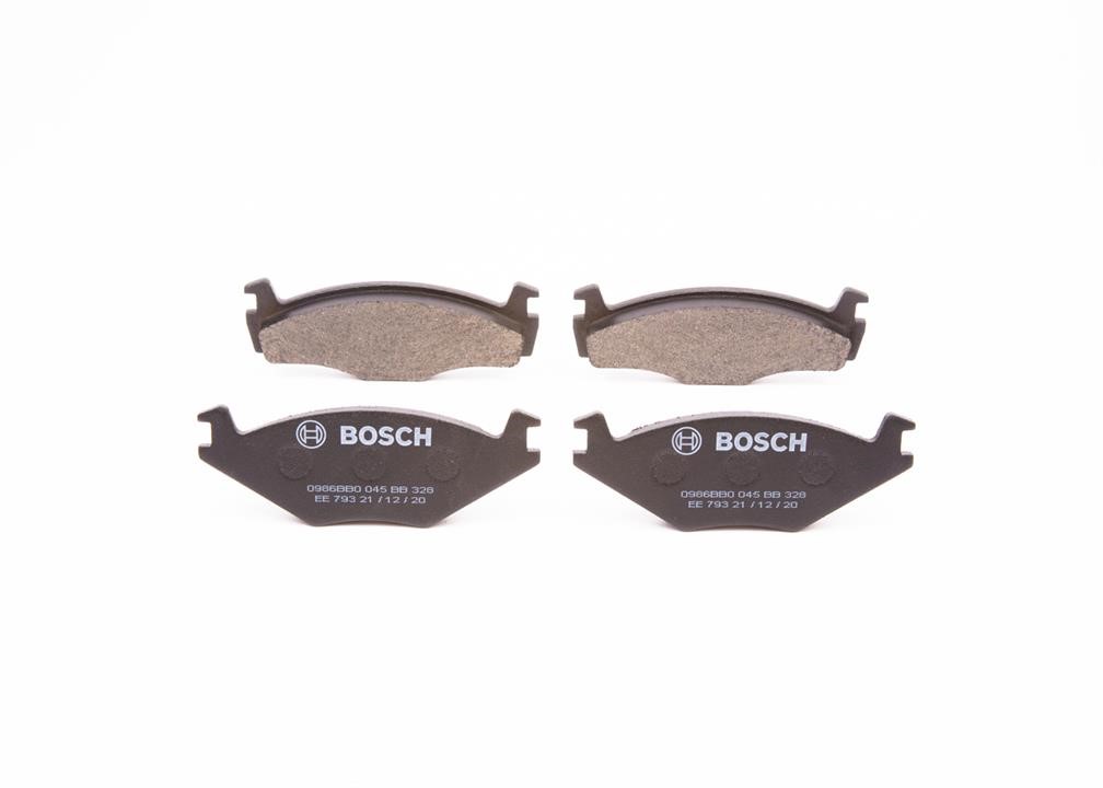 Bosch 0 986 BB0 045 Brake Pad Set, disc brake 0986BB0045