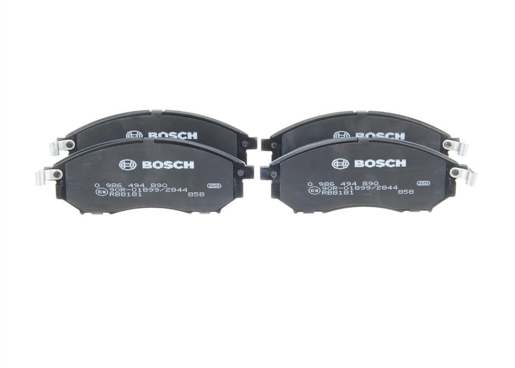 Bosch 0 986 494 890 Brake Pad Set, disc brake 0986494890