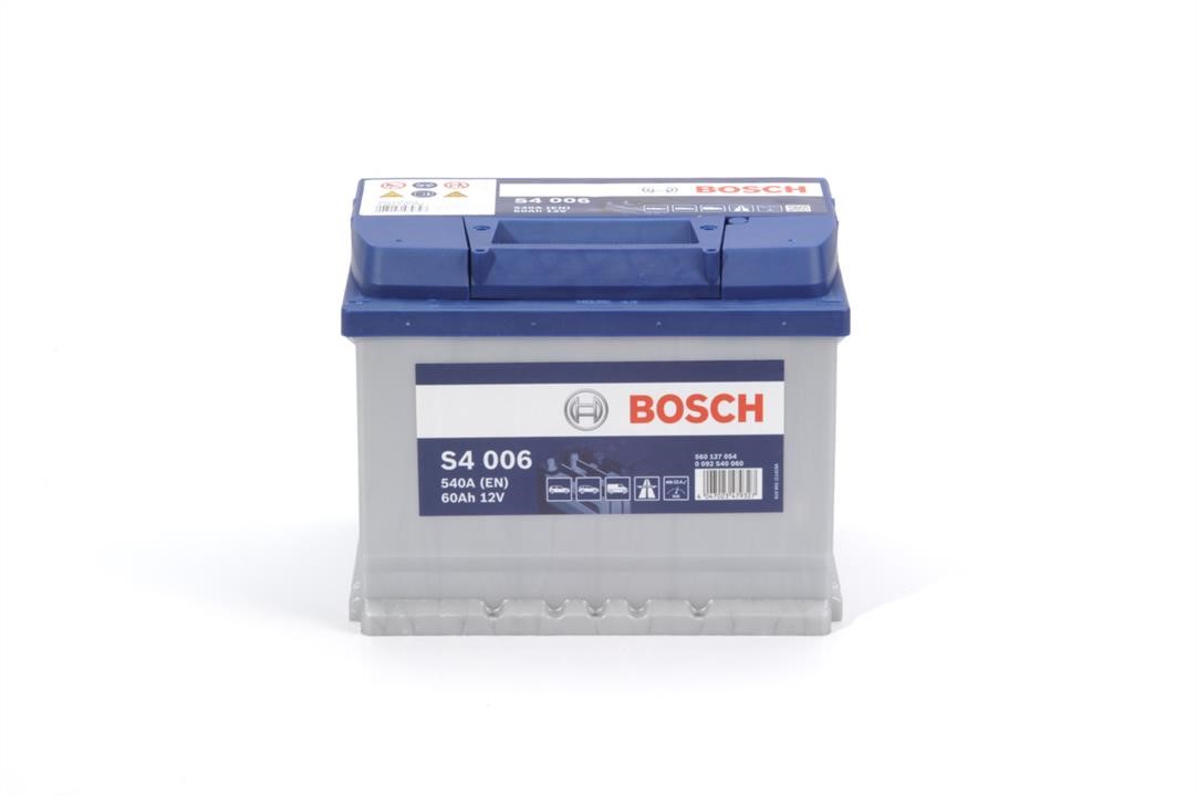Battery Bosch 12V 60Ah 540A(EN) L+ Bosch 0 092 S40 060