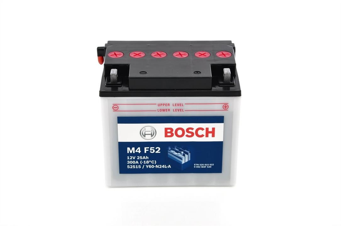 Bosch 0 092 M4F 520 Battery Bosch 12V 25Ah 300A(EN) R+ 0092M4F520