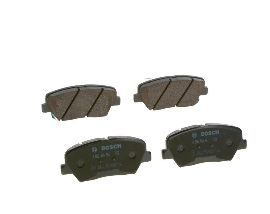Brake pad set Bosch 0 986 494 981