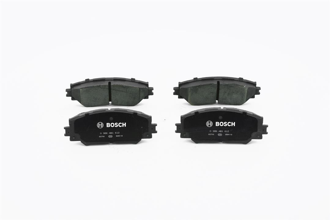 Bosch 0 986 AB1 612 Brake Pad Set, disc brake 0986AB1612