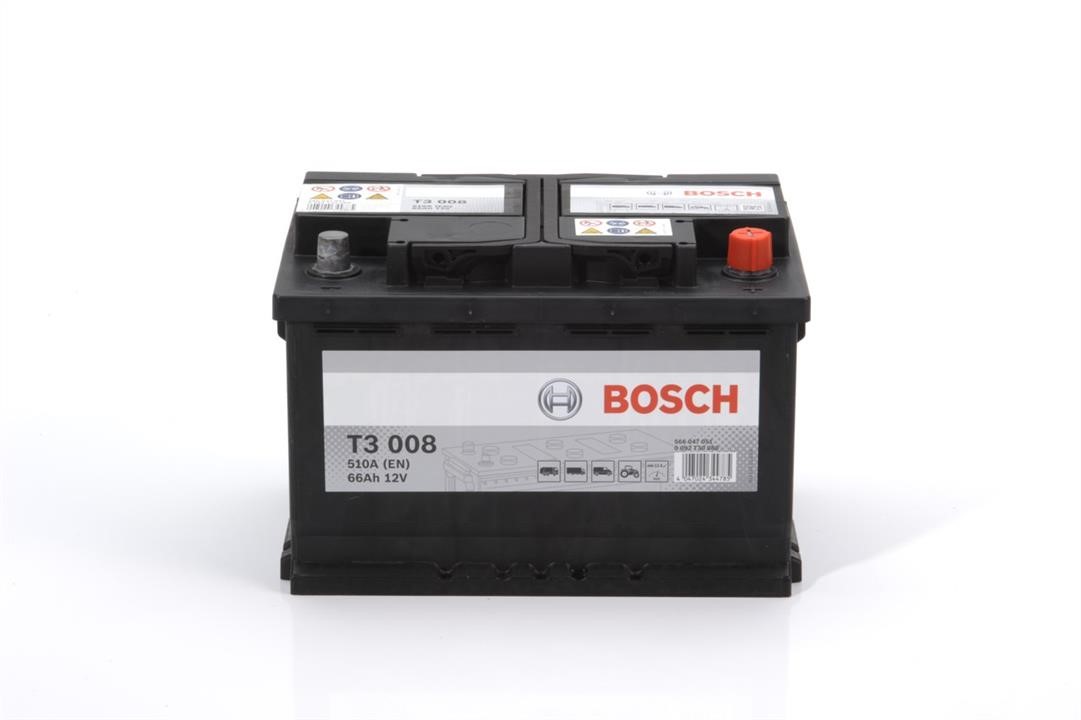 Bosch 0 092 T30 080 Battery Bosch 12V 66Ah 510A(EN) R+ 0092T30080