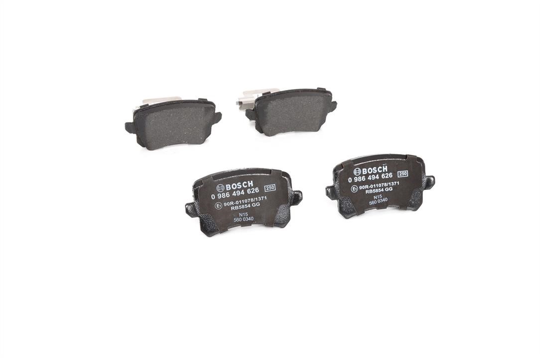 Brake pad set Bosch 0 986 494 626