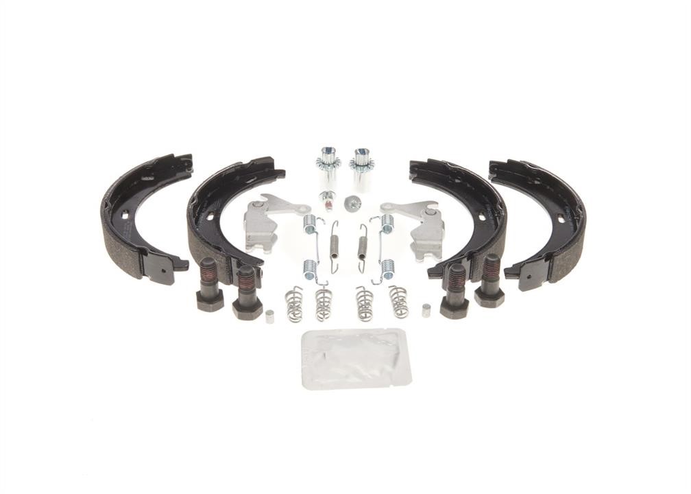 Handbrake brake pads Mercedes: 0204113813 Bosch Handbrake shoes