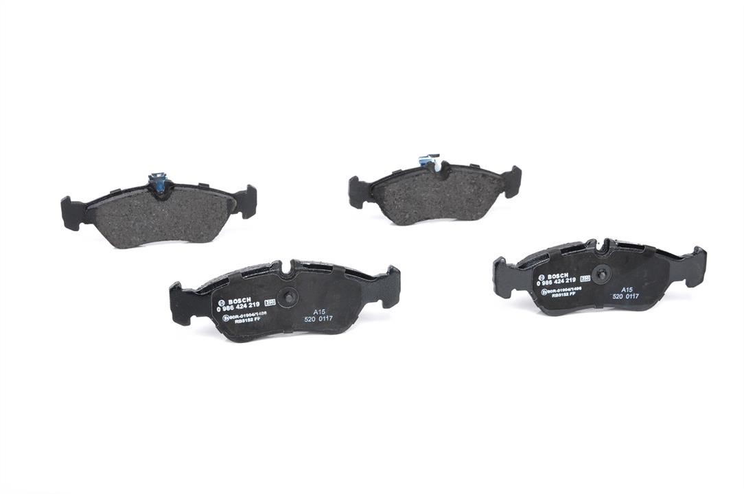 Brake pad set Bosch 0 986 424 219