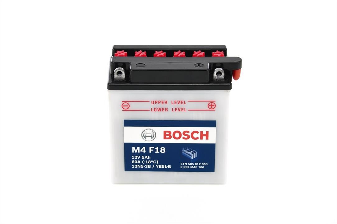 Bosch 0 092 M4F 180 Battery Bosch 12V 5Ah 60A(EN) R+ 0092M4F180