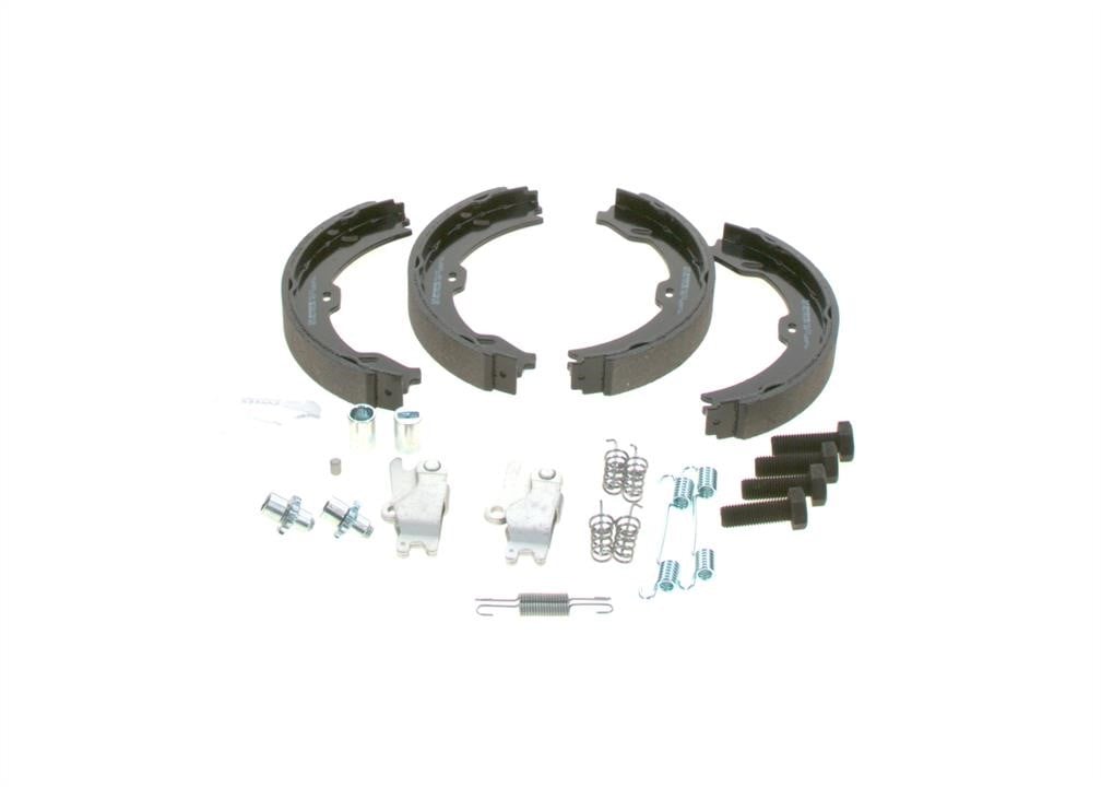 Parking brake shoes Mercedes: 0204113814 Bosch Handbrake shoes