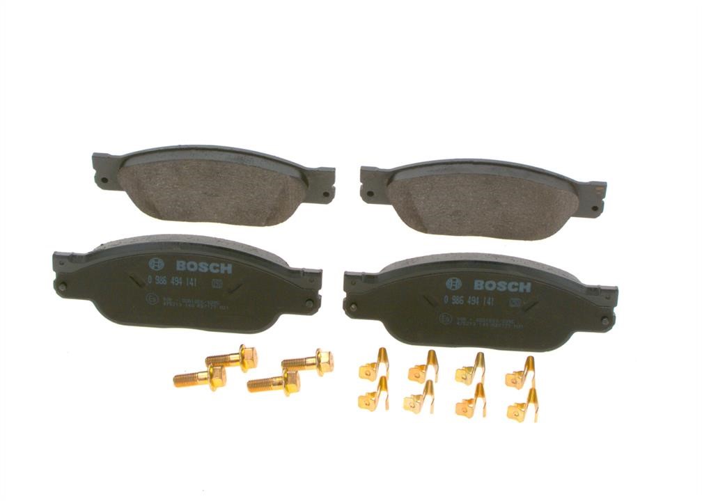 Bosch 0 986 494 141 Brake Pad Set, disc brake 0986494141