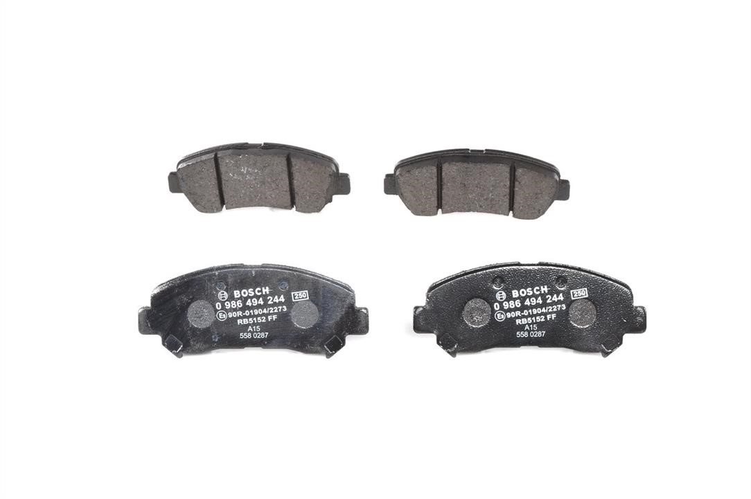 Bosch Brake Pad Set, disc brake – price