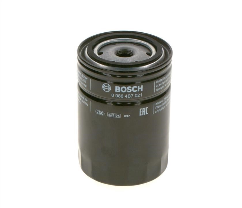 Bosch 0 986 4B7 021 Oil Filter 09864B7021